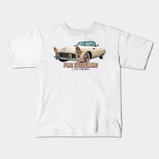 1955 Ford Thunderbird Convertible Kids T-Shirt